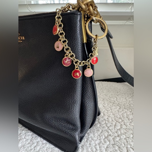 Coach Gold-tone Motif Chain Bag Charm - Picture 8 of 8